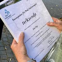 Baumpaten-Urkunde