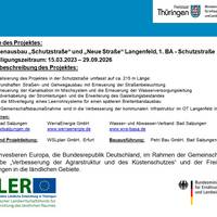 Publizitätsschild Schutzstraße