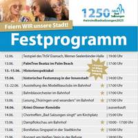 Alle Veranstaltungen der Festwochen im Überblick
