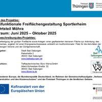 Publizitätsschild Möhra