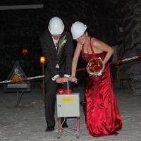 Hochzeit in der Kristallgrotte im Erlebnisbergwerk Merkers