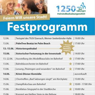 Kopf Festprogramm