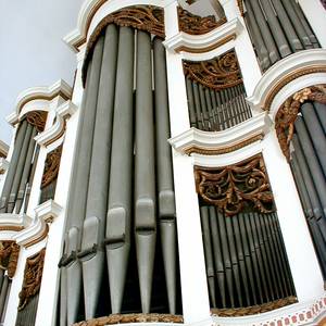Reger-Orgel in der Kirche